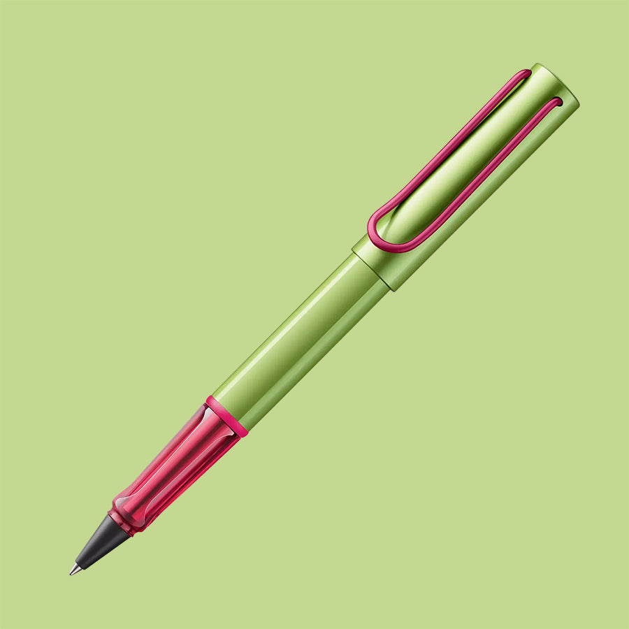 Lamy AL-Star Disco Green 2026 Edition Rollerball • Available JUNE 2026