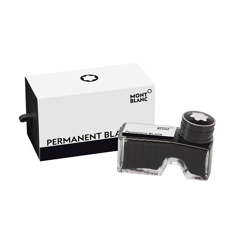 Montblanc Permanent Black Premium 60ml Bottled Ink