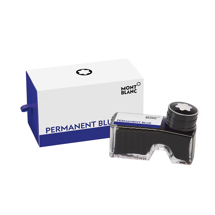 Montblanc Permanent Blue Premium 60ml Bottled Ink